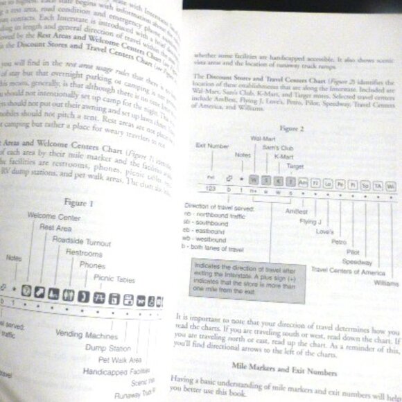 2 RV Books Great Eastern RV Trips & Rest Areas Welcome Centers US Interstate - Picture 8 of 16